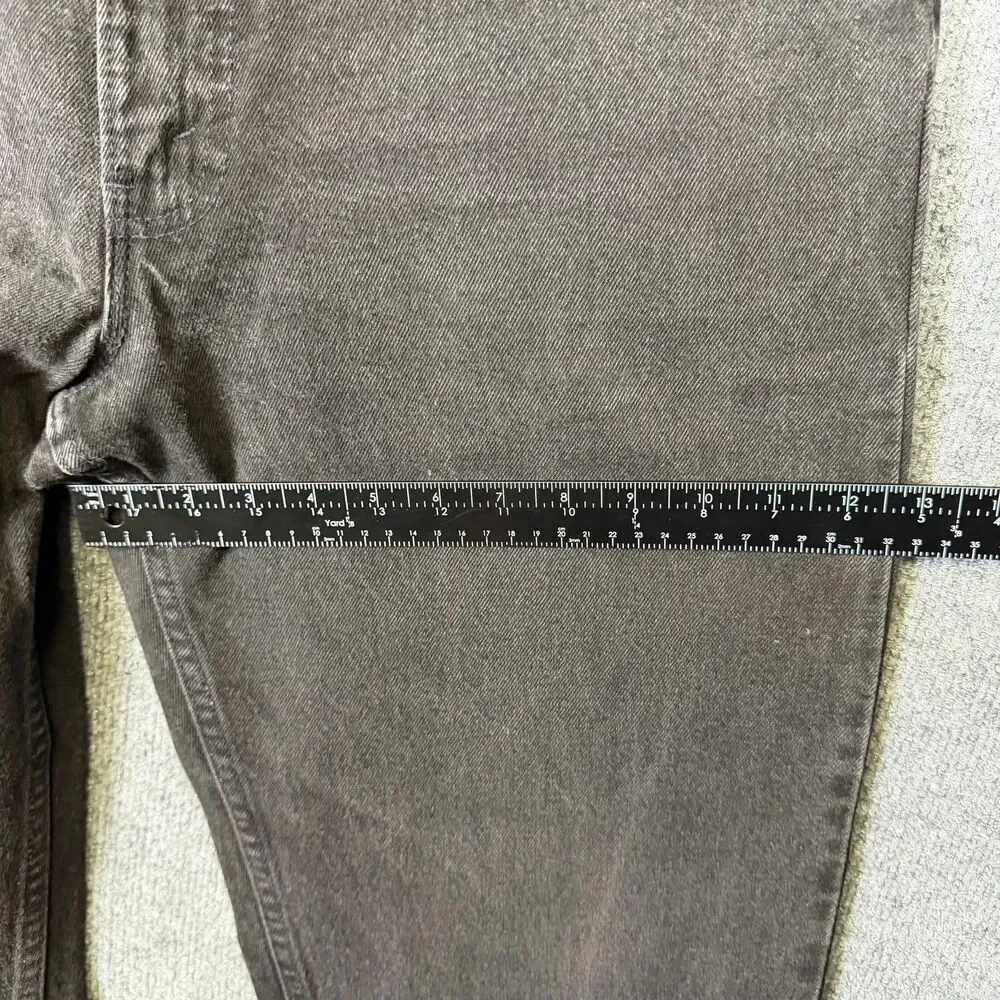 Vintage Levis 550 Men Jeans 38x30(36x30) Black Relaxed Fit Tapered Leg Denim USA